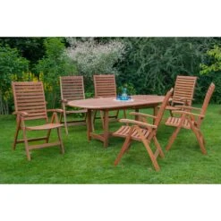 Merxx Tischgruppe La Plata I, 7-tlg.