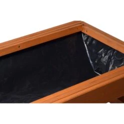 Dobar 58150e Doppelhochbeet Inkl. Pflanzfolie, 100 X 50 X 71 Cm -Outsunny Geschäft 1622613000 prod 003