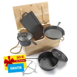 El Fuego AY 466 Dutch Oven Set, 7-teilig + 30€ Filial-Gutschein