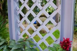 KHW Pflanzkasten Klein Mit Spalier, Grau -Outsunny Geschäft 1831104002 prod 005