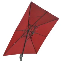 Gastronomie-Ampelschirm MCW-A96, Sonnenschirm, 3x3m (Ø4,24m) Polyester/Alu 23kg ~ Türkis Ohne Ständer 10 Gastronomie-Ampelschirm MCW-A96, Sonnenschirm, 3x3m (Ø4,24m) Polyester/Alu 23kg ~ Türkis Ohne Ständer -Outsunny Geschäft 1975916034 prod 003