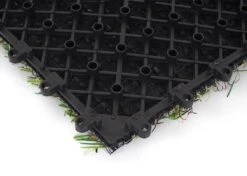 Grasfliese MCW-E13, Rasenfliese Grasmatte Kunstrasen, Balkon/Terrasse 11x Je 30x30cm = 1qm -Outsunny Geschäft 2103714000 prod 004