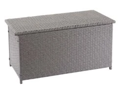 Poly-Rattan Kissenbox MCW-D88, Gartentruhe Auflagenbox Truhe ~ Basic Grau, 51x115x59cm 250l 10 Poly-Rattan Kissenbox MCW-D88, Gartentruhe Auflagenbox Truhe ~ Basic Grau, 51x115x59cm 250l -Outsunny Geschäft 2103721015 prod 003