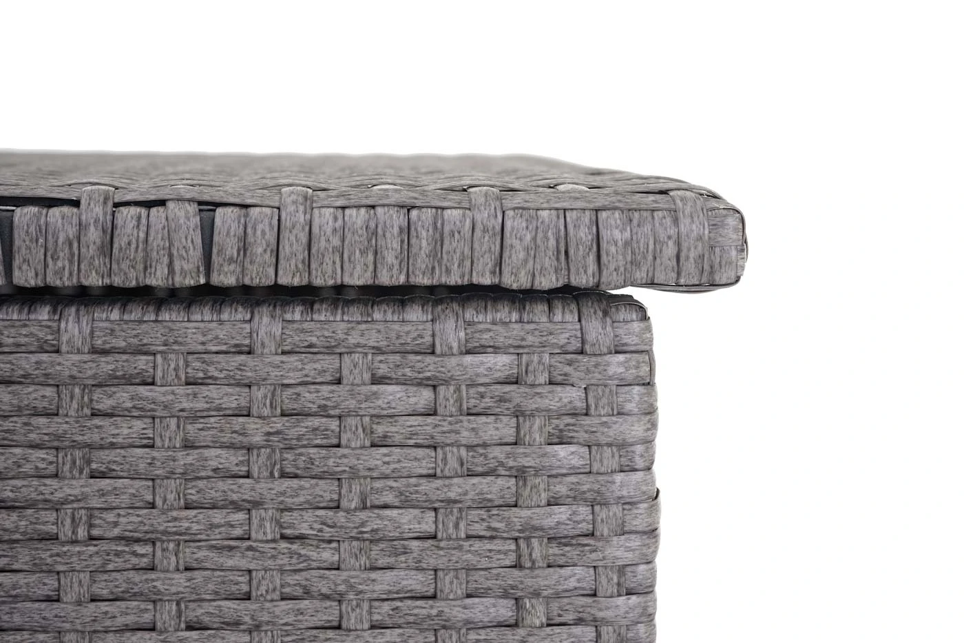 Poly-Rattan Kissenbox MCW-D88, Gartentruhe Auflagenbox Truhe ~ Basic Grau, 51x115x59cm 250l 6 Poly-Rattan Kissenbox MCW-D88, Gartentruhe Auflagenbox Truhe ~ Basic Grau, 51x115x59cm 250l – Bild 4