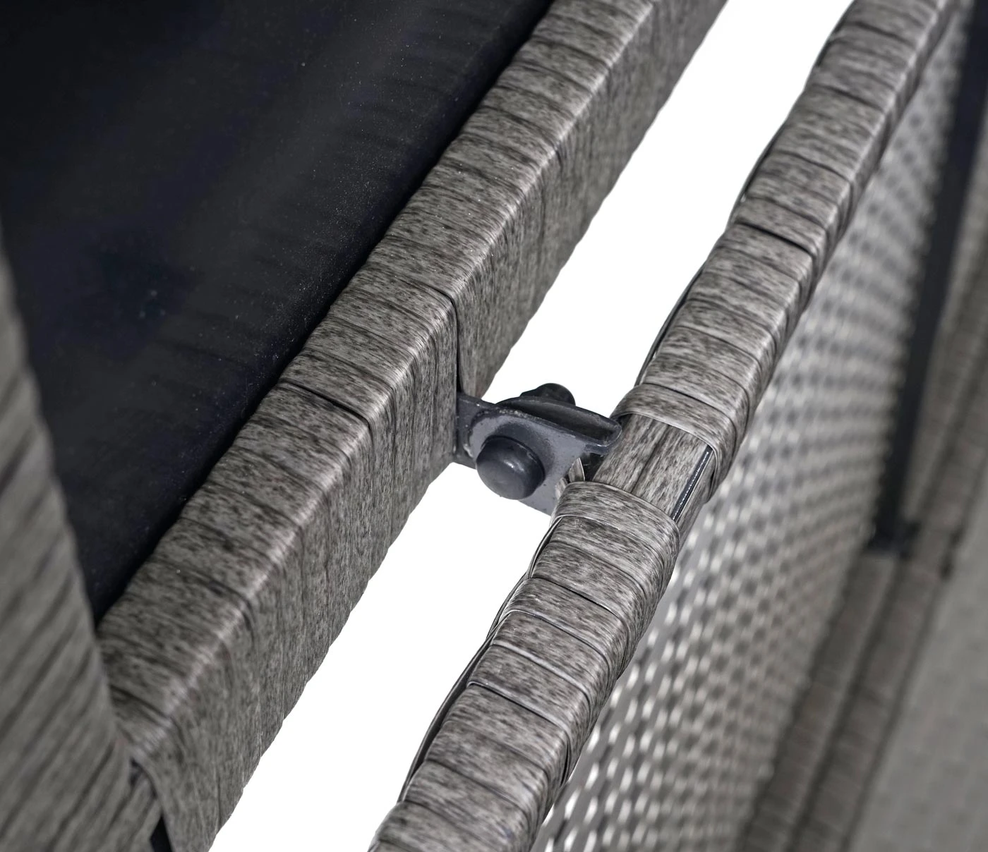 Poly-Rattan Kissenbox MCW-D88, Gartentruhe Auflagenbox Truhe ~ Basic Grau, 51x115x59cm 250l 7 Poly-Rattan Kissenbox MCW-D88, Gartentruhe Auflagenbox Truhe ~ Basic Grau, 51x115x59cm 250l – Bild 5