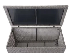 Poly-Rattan Kissenbox MCW-D88, Gartentruhe Auflagenbox Truhe ~ Basic Grau, 51x115x59cm 250l 13 Poly-Rattan Kissenbox MCW-D88, Gartentruhe Auflagenbox Truhe ~ Basic Grau, 51x115x59cm 250l -Outsunny Geschäft 2103721015 prod 006