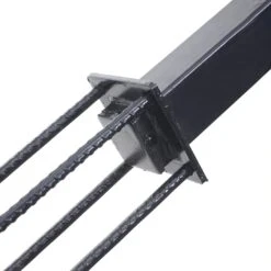 Bodenhülse Für Savoie-WPC-Pfosten, Bodenanker Erdanker, Verzinkt -Outsunny Geschäft 2133081000 prod 003