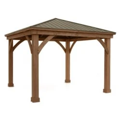 Westmann Holz Pavillon Devon 12x12 10 Westmann Holz Pavillon Devon 12x12 -Outsunny Geschäft 2149624000 prod 003