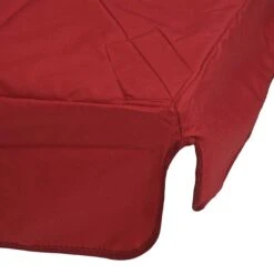 Ersatz-Bezug Für Luxus-Ampelschirm MCW-A96 Mit Flap, Sonnenschirmbezug Ersatzbezug, 3x4m (Ø5m) Polyester 4kg ~ Rot -Outsunny Geschäft 2165645004 prod 004