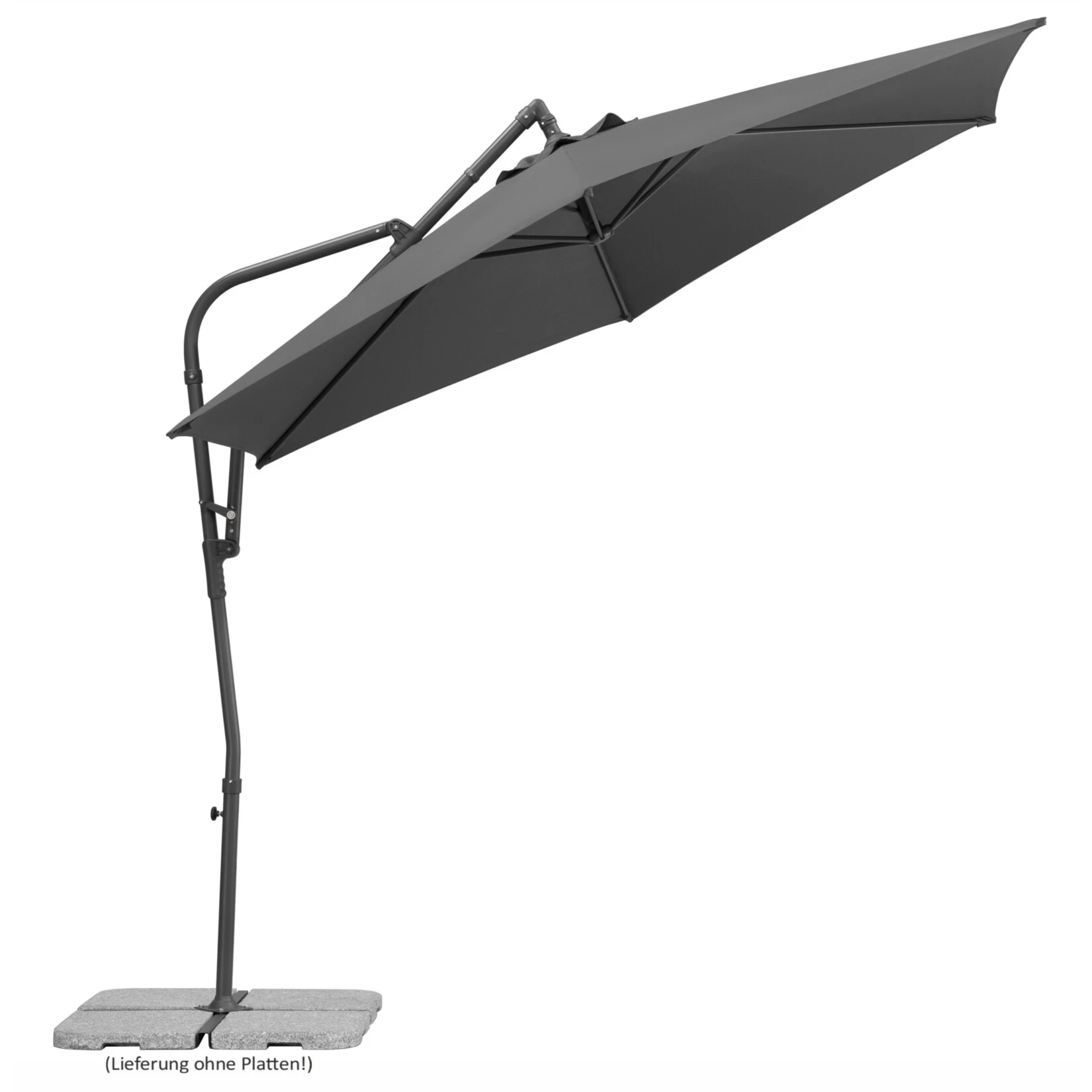 Schneider® Schneider Ampelschirm Genua, Ca. 300 Cm, Anthrazit 3 Schneider® Schneider Ampelschirm Genua, Ca. 300 Cm, Anthrazit