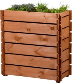 Dobar Hochbeet Mit Stecksystem, Pflanzkasten Inkl. Pflanzfolie | Versch. Farben -Outsunny Geschäft 2224374000 prod 003