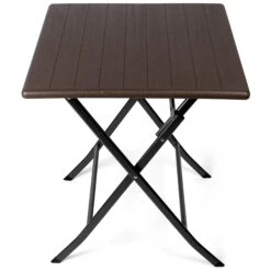 Park Alley HDPE Holztisch Eckig Klein, Braun, Versch. Ausführungen