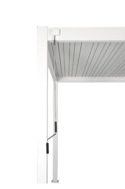 Mirador Pavillon 3x4 Classic Lamellendach Alu/Stahl Weiss -Outsunny Geschäft 2245364000 prod 004