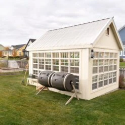 Lifetime Trommelkomposter Fass, 380l Volumen -Outsunny Geschäft 2281950000 prod 002