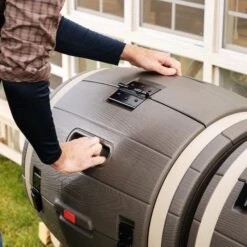 Lifetime Trommelkomposter Fass, 380l Volumen -Outsunny Geschäft 2281950000 prod 003