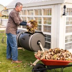 Lifetime Trommelkomposter Fass, 380l Volumen -Outsunny Geschäft 2281950000 prod 005