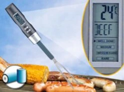 Rosenstein & Söhne Elektronische Grillgabel Mit LCD Anzeige Grill Thermometer -Outsunny Geschäft 2325083000 prod 003