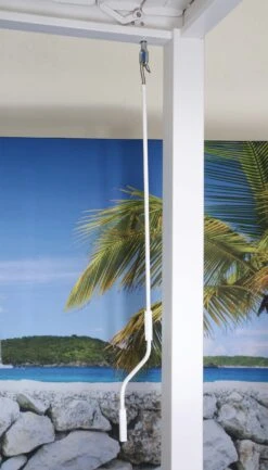 Pergola MCW-J32, Garten Lamellen-Pavillon, 11cm-Alu-Gestell 4x3m ~ Weiß -Outsunny Geschäft 2353629005 prod 006