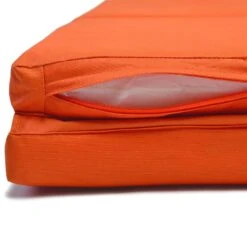 VCM Liegenauflage Polster Gartenliege 4 Segmente Kopfkissen Orange -Outsunny Geschäft 8600043100 915617 prod 004
