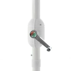 VCM Balkon-Sonnenschirm Terracotta Halbrund Gartenschirm Sonnenschutz 2,7m M. Kurbel -Outsunny Geschäft 8600043100 916101 prod 003