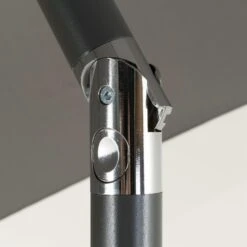 VCM Sonnenschirm 2,90m Anthrazit Mit Kurbel Neigbar Wasserabweisend UV Schutz 50+ -Outsunny Geschäft 8600043100 916103 prod 004