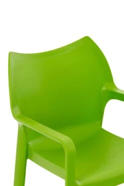CLP 2er-Set Gartenstuhl Diva Mit Armlehnen | Pflegeleichter Kunststoffstuhl Mit 160 KG Belastbar -Outsunny Geschäft 8600246500 101018834 prod 004