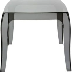 CLP Design-Kunststofftisch QUEEN I Pflegeleichter Quadratischer Beistelltisch I Wetterbeständiger Outdoor-Tisch -Outsunny Geschäft 8600246500 10198701 prod 005