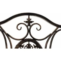 CLP Garten-Sitzgruppe Aldeano Aus Eisen I Pflegeleichtes Gartenmöbel-Set: 2 X Klappstuhl Und 1 X Tisch -Outsunny Geschäft 8600246500 112417035 prod 003