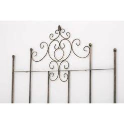 CLP Eisen-Rankgitter Paula Im Rustikalen Landhausstil | Rankzaun Mit Stilvollen Verzierungen | In Verschiedenen Farben Erhältlich -Outsunny Geschäft 8600246500 13167335 prod 003