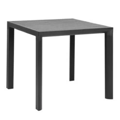 Grasekamp Gartentisch Sol Aus Pulverbeschichtetem Aluminium - Anthrazit