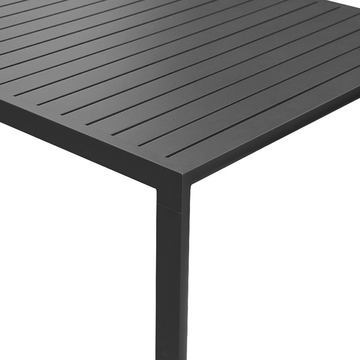 Grasekamp Gartentisch Sol Aus Pulverbeschichtetem Aluminium - Anthrazit 4 Grasekamp Gartentisch Sol Aus Pulverbeschichtetem Aluminium - Anthrazit – Bild 2
