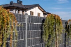 Grasekamp Sichtschutzstreifen 255x19cm Grau - 2 Stk. -Outsunny Geschäft 8600280600 47905 prod 005