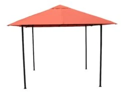 Grasekamp Antikpavillon Amalfi Flex 3 X 3 M Terra Gartenpavillon Partyzelt