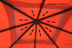 Grasekamp Antikpavillon Amalfi Flex 3 X 3 M Terra Gartenpavillon Partyzelt -Outsunny Geschäft 8600280600 48321 prod 005