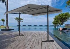 Grasekamp Stand Markise 3x4m Platingrau Mit Schutzhülle Terrassenüberdachung London -Outsunny Geschäft 8600280600 78013 prod 002