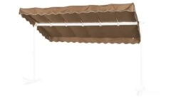 Grasekamp Ersatzdach Standmarkise Dubai Taupe Raffmarkise Ziehharmonika Mobile Markise