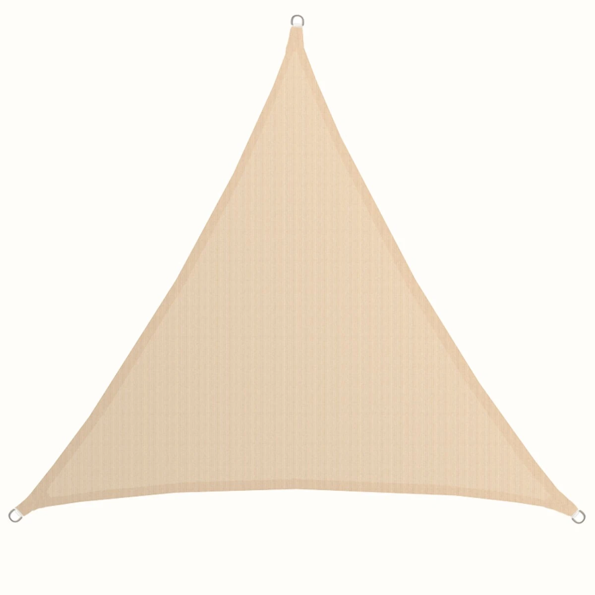 UV Sonnensegel 5x5x5 HDPE Dreieck Sonnenschutz Überdachung Balkon Garten Beige 3 UV Sonnensegel 5x5x5 HDPE Dreieck Sonnenschutz Überdachung Balkon Garten Beige