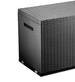 Auflagenbox Rattan Optik Gartenbox Gartentruhe Auflagen Kissen Garten Box Truhe -Outsunny Geschäft 8600296500 20756 prod 004