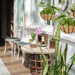 Relaxdays Blumenampel 3er-Set 30 Cm 12 Relaxdays Blumenampel 3er-Set 30 Cm -Outsunny Geschäft 8600323900 100207040 prod 005