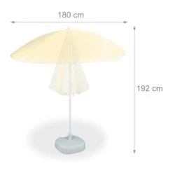 Relaxdays 2-tlg. Sonnenschirm Set -Outsunny Geschäft 8600323900 100220720 prod 004