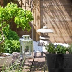 Relaxdays Metallwanne Vintage Optik 3er Set -Outsunny Geschäft 8600323900 1002700346 prod 005