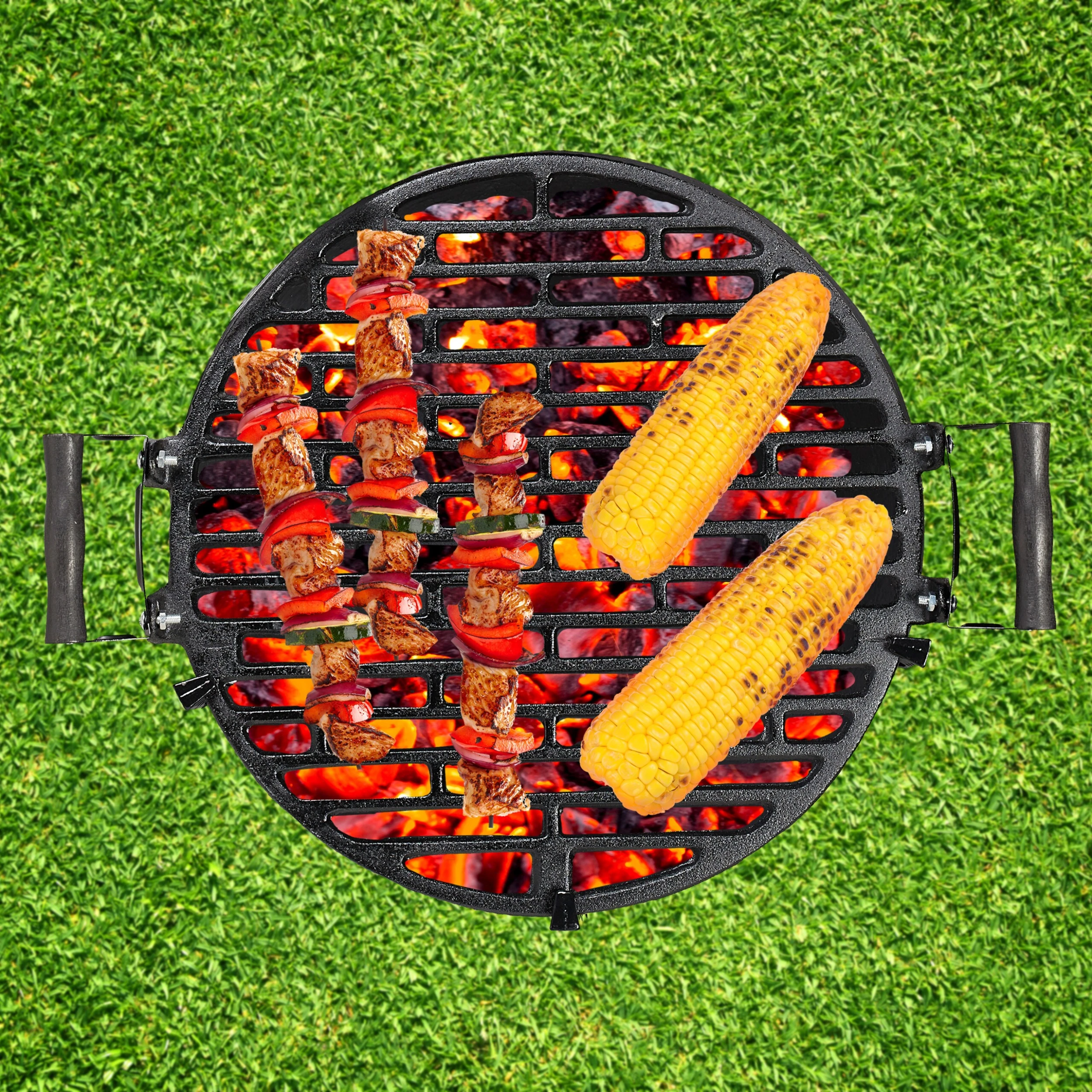 Relaxdays Grillfass Aus Gusseisen 7 Relaxdays Grillfass Aus Gusseisen – Bild 5