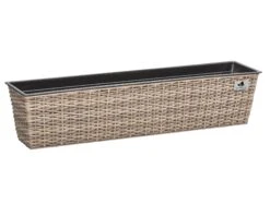 Gartenfreude Balkonkasten Pflanzkasten Geflecht