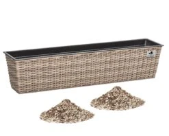 Gartenfreude Balkonkasten Pflanzkasten Geflecht -Outsunny Geschäft 8600335500 4000 1009 062 prod 005