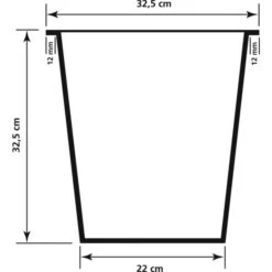 Gartenfreude Blumenkübeleinsatz Pflanzeimer Mit Bewässerungssystem -Outsunny Geschäft 8600335500 4000 1021 prod 004