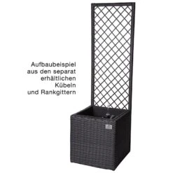 Gartenfreude Pflanzkübel Polyrattan Blumentopf -Outsunny Geschäft 8600335500 4000 1054 001 prod 006