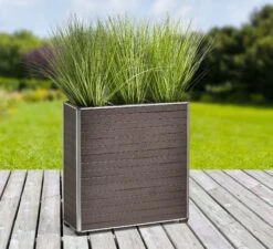 Gartenfreude Raumteiler WPC Pflanzkübel -Outsunny Geschäft 8600335500 4450 1070 003 prod 005