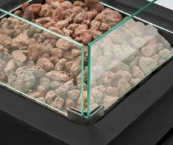 AMARE Gasfeuerstelle Outdoor Feuertisch Quadratisch -Outsunny Geschäft 8600335500 7800 1001 102 prod 006