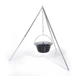 Acerto® Gulaschkessel 22 Liter + Dreibeingestell 170cm -Outsunny Geschäft 8600335800 31064 prod 004