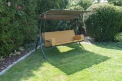 Angerer Hollywoodschaukel 3-Sitzer Elegance Tolar Ocker -Outsunny Geschäft 8600335800 32350 prod 005